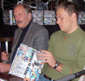 Johan Kaggestad og Thor Hushovd